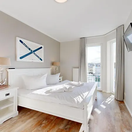 Strandnahe Mit Balkon, Residenz Bel Vital 34, Appartement Binz